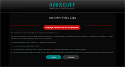 Desktop Screenshot of ozone8tv.com
